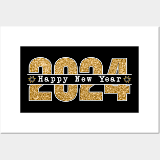 Happy New Year, happy new year 2024 Posters and Art